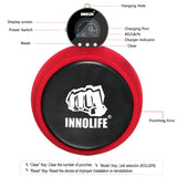 INNOLIFE Boxing Force Measurement Device,Professional Boxing Dynamometer with Punching Pad for Boxing Enthusiast-Force Withstand 1543 Lbs…
