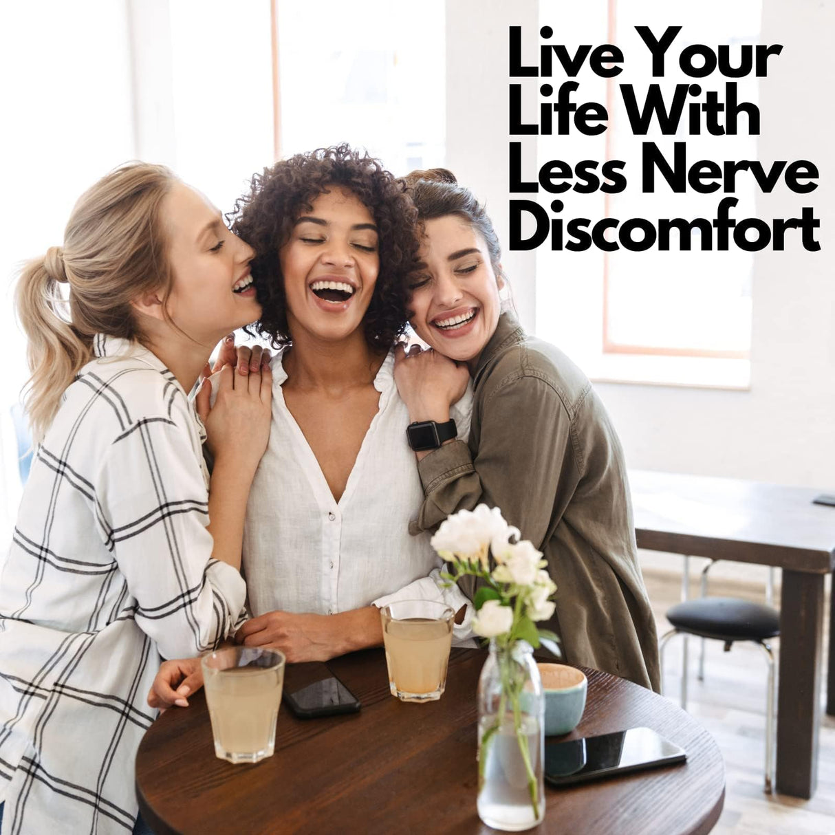Phytage Labs Nerve Control 911 - Natural Plant Based Nerve Health Supplement - 3 Pack