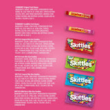 SKITTLES & STARBURST Chewy Candy Variety Pack, Bulk Box, 62.79 oz, 30 Pack
