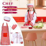 14Pcs Toddler Dress up Clothes,Boys Dress up Costumes for Play,Kids Dress up Set with Firefighter,Construction Worker,Chef,Police Costume,Toddler Boy Toys Christmas Birthday Gifts for 3-6 Years Old