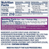 HI-CHEW Grape Sticks, 15-Pack, Unique Fun Soft & Chewy Taffy Candy, 1.76oz Each - Made with Immensely Juicy Fruity Flavors, Halloween Candy