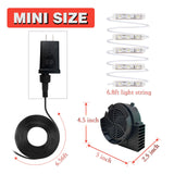 DONGERMAER Replacement 1.5A Air Blower for Halloween Inflatables, 2A Adapter for Christmas Yard Blow Up Outdoor Inflatable Holiday Easter Yard Decor Fan Blower Adapter