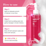 medicube PDRN Jelly to Foam Cleanser - Gentle Low pH Hydrating Cleanser