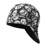 ARCCAPTAIN Reversible Welding Caps, 8 Panel Protective Welding Cap, 10 oz Fireproof Cotton Comforts for Safety and Protection While Welding to Men Women, 7 1/4