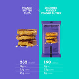 TRUBAR Vegan Protein Bar, Smother Fudger Peanut Butter, Gluten Free, Plant Based, High Fiber, Dairy Free, Low Fat, No Sugar Alcohols, 12G Lean Protein, 13G Fiber, Healthy Snack Bars, 12 CT