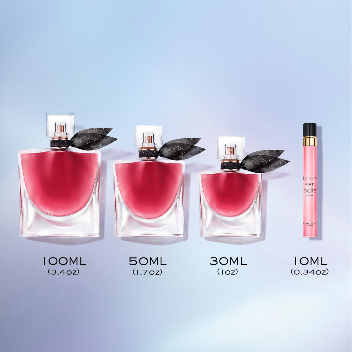 Lancôme La Vie Est Belle L'Elixir Eau de Parfum - Long Lasting Fragrance with Raspberry, Violet & Cocoa Butter - Floral Women's Perfume - 1 Fl Oz