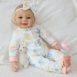 SCOM Baby Doll Girl, 18 inch Realistic Soft Body Baby Doll Real Life Cute Baby with Accessories for 3+ Year Old Christmas Birthday Gifts