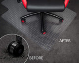 HOMEK Studded Carpet Chair Mat, 48” x 36” Heavy Duty Office Desk Chair Mat for Carpet
