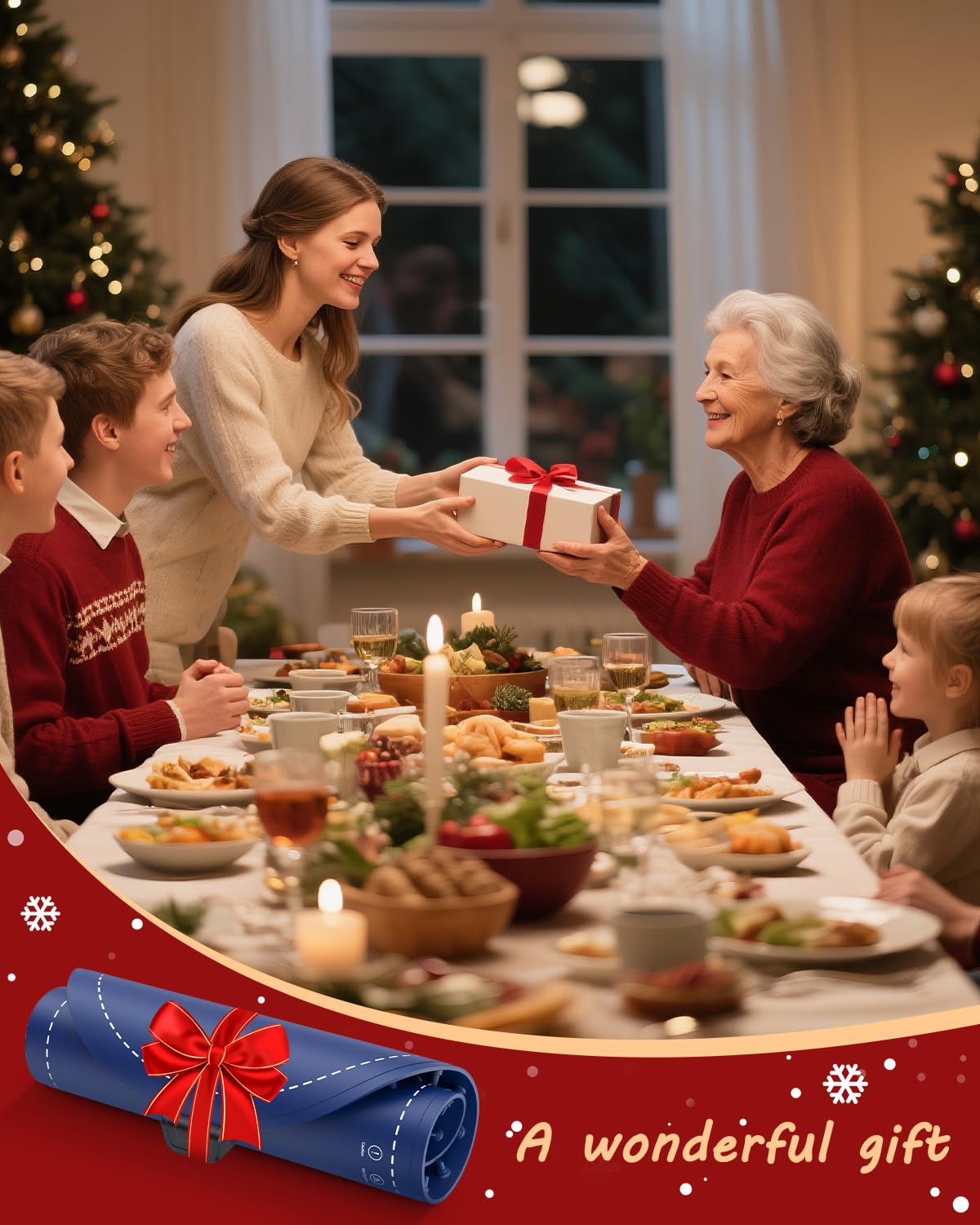 Warming Mat for Food Extra Large,36"x15" Food Warming Mats for Countertops, Parties, and Daily Use with Timer and 3 Temperature Levels
