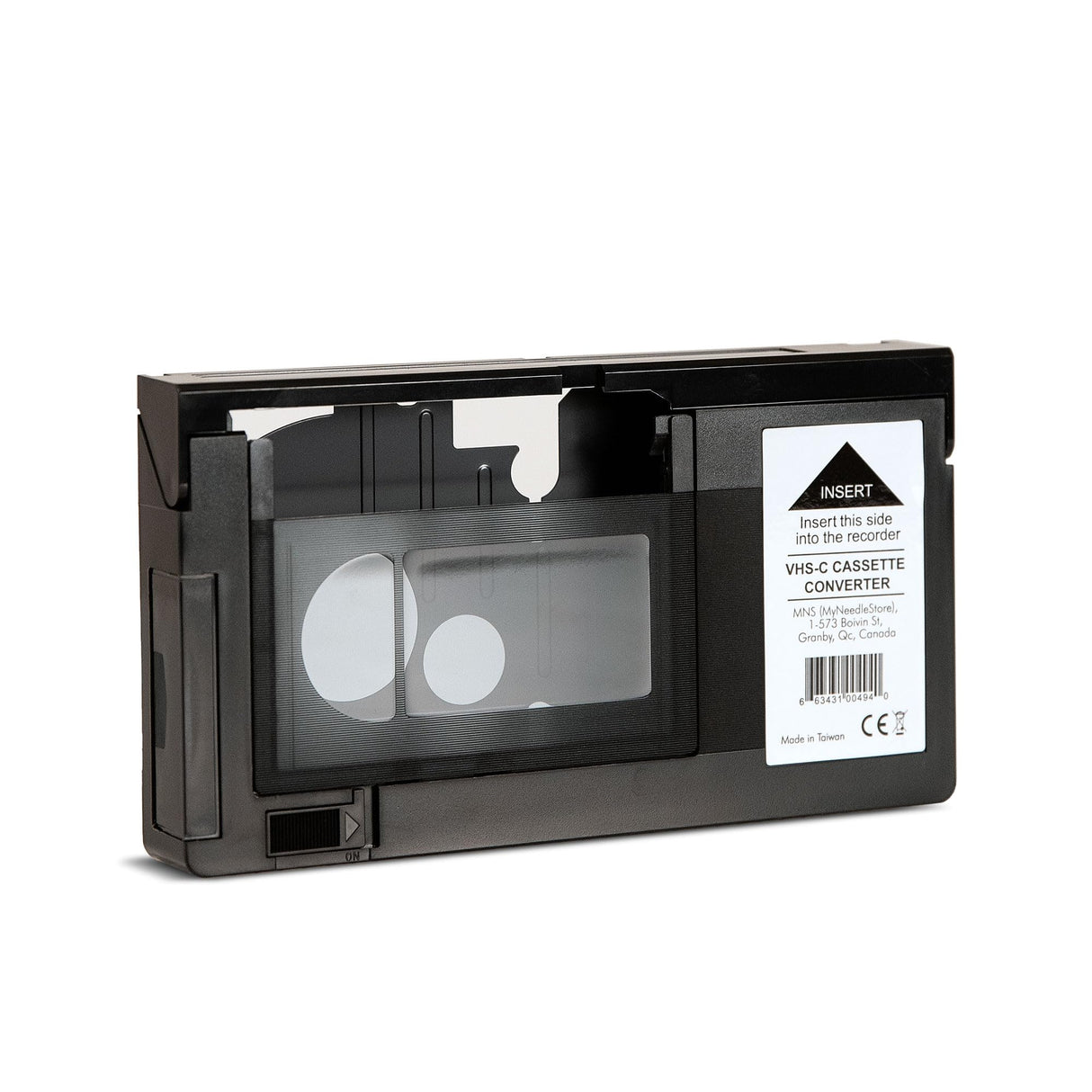 Original Factory Sealed My Needle Store Cassette Adapter for Camcorders SVHS VHS-C to VHS – Ideal for VCR Player, VHS Tapes, Video Cassette Player and VHS to Digital Converting.