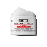 Kiehl's Ultra Facial Cream with SPF 30, Lightweight Daily Moisturizer for All Skin Types, 24-hour Hydration, UV Sunscreen Protection, Non-greasy, Absorbs Quickly, with Glacial Glycoprotein - 4.2 fl oz