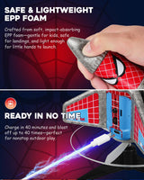Fullware Spider Hero Rocket Launcher for Kids – 2nd Gen Upgraded Design