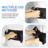 Leetye Mei Gait Belts Transfer Belt for Seniors with 7 Handles, Gate Belt for Elderly Lift Belts Quick Release Buckle, Medical Nursing Safety Belt Patient Assist - Bariatric, Elderly, Physical Therapy