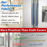 Refrigerator Door Handle Covers, 4 PCS, Performance Appliance Handle Covers, Non-Slip Fridge Door Handle Covers, Keep Your Kitchen Clean, Microwave Oven Dishwasher door Handle Protectors(Navy Blue)