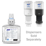 PURELL Advanced Hand Sanitizer Fragrance-Free Gel, 1200 mL Refill for PURELL ES8 Automatic Hand Sanitizer Dispenser (Pack of 2) - 7760-02