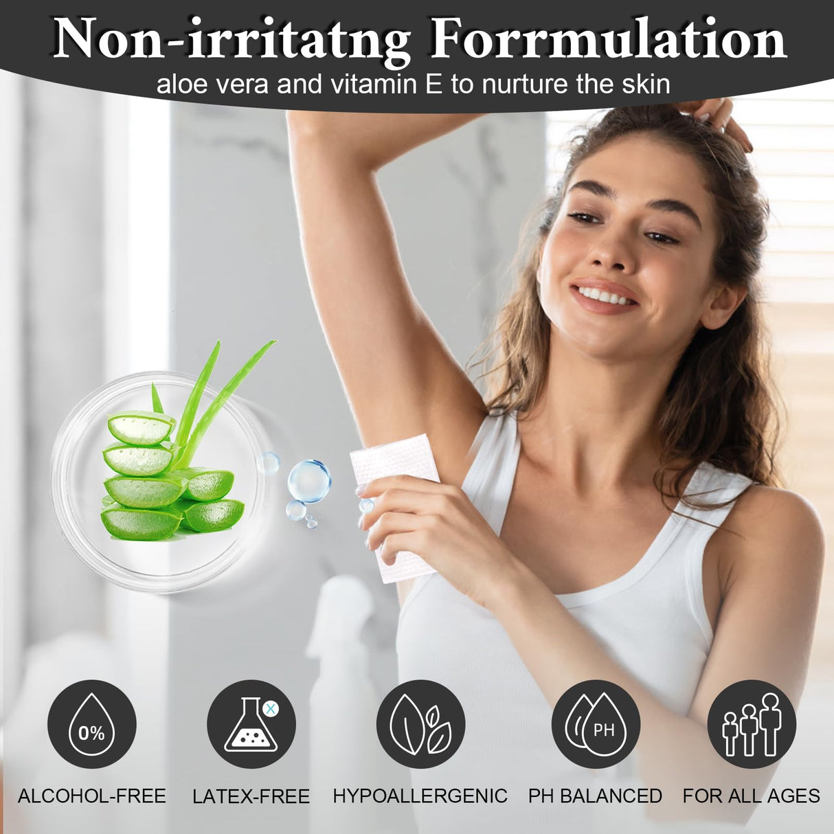 300 Pcs Ultra Thick Soft Large Body Wipes Individually Wrapped(7.87" x 9.45"),Shower Wipes for Adults Bathing No Rinse,Personal Cleansing Wipes for Travel Gym,Bulk Deodorant for Homeless(Black)