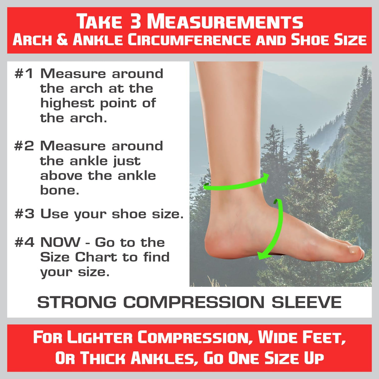 TechWare Pro Ankle Brace Compression Sleeve - Relieves Achilles Tendonitis, Joint Pain. Plantar Fasciitis Foot Sock with Arch Support Reduces Swelling & Heel Spur Pain. (Black/Blue, L/XL)
