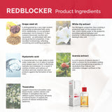 Redblocker - Repair Concentrate - Specialist Dermocosmetic with Two-Phase Formula for Skin Care, Vessel Strengthening, and Hydration - 30ml