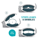 Freedom Clamp by Lunderg - with Innovative Pro-Hinge for Top-Down Pressure & 5 Different Fittings - Totally Customizable Penile Clamp for Incontinence - Mens Incontinence Products