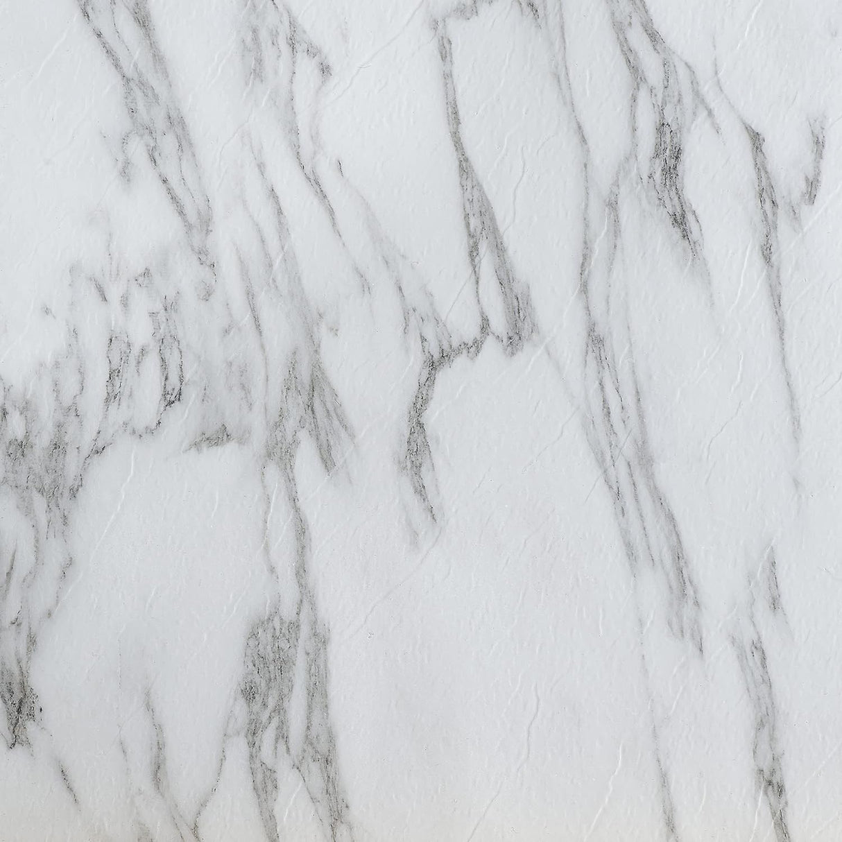 Nexus Self Adhesive 12-Inch Vinyl Floor Tiles, 20 Tiles - 12" x 12", Bianco Marble Pattern - Peel & Stick, DIY Flooring for Kitchen, Dining Room, Bedrooms & Bathrooms by Achim Home Decor