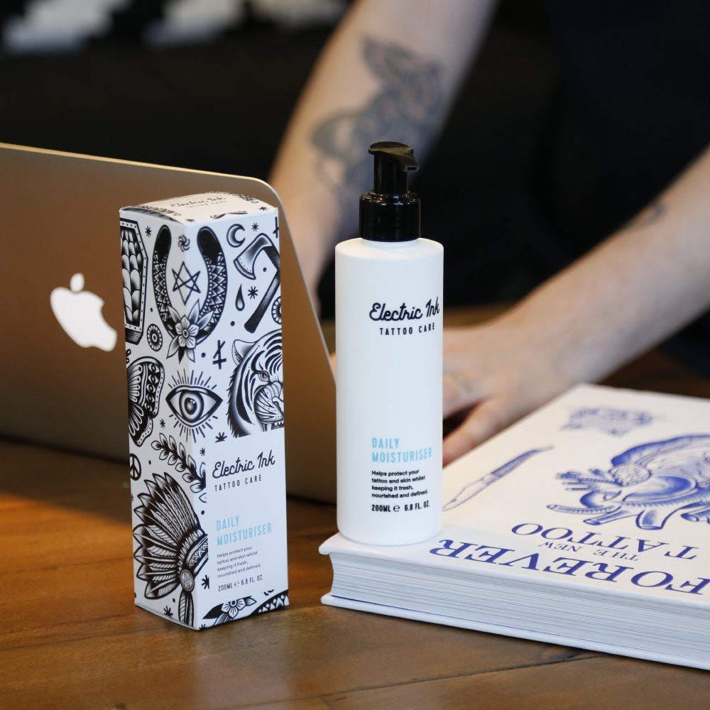 Electric Ink Tattoo Daily Moisturiser (200ml)