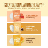 Cleverfy Citrus Shower Steamers Aromatherapy – Stocking Stuffers for Teen Girls, Women and Wife – Christmas Gifts for Teens and Women – White Elephant Gifts for Adults – 18 Tablets