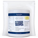 Perfect Velocity Fitness Gym Equipment Wipes - 4 Rolls of 800 Pre-Moistened Cleaning Refill Wet Wipes - For Upwards and Downwards Dispensers