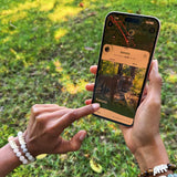 Fahlo Prowl Tiger Tracking Bracelet, Track a Real Tiger’s Journey, Supports Wildlife Conservation, Elastic One Size Fits Most, Interactive Mobile App Map, Unisex Animal Gift, Royal Purple