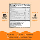 Airborne 750mg Vitamin C Immune Support Supplement Gummies for Adults, Zesty Orange Flavor, Gluten Free Crafted Blend with Powerful Antioxidants Vitamins A C & E, 63 Gummies (3 Pack)