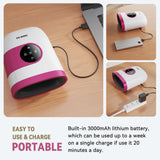 FIT KING Hand Massager with Heat for Hand Massage and Arthritis Carpal Tunnel Finger Numbness Relief - Cordless & Portable & Touch Screen - Birthday Gifts for Wife Mom Girlfriend- FSA HSA Eligible