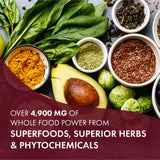 One n Only Whole Food Multivitamin by Pure Essence - Super Energetic Once a Day with Superfoods, Minerals, Enzymes, Vitamin D, D3, B12, Biotin - 90 Tablets