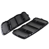 Pair Front Left & Right Hood Vent Air Grille Cover fits for Merce*des Benz W166 GL350 GL450 GL550 GL63 AMG 2013-2016 ML350 ML550 ML63 2012-2015 Hood Air Vent Grille Replaces 1668800105 1668800205