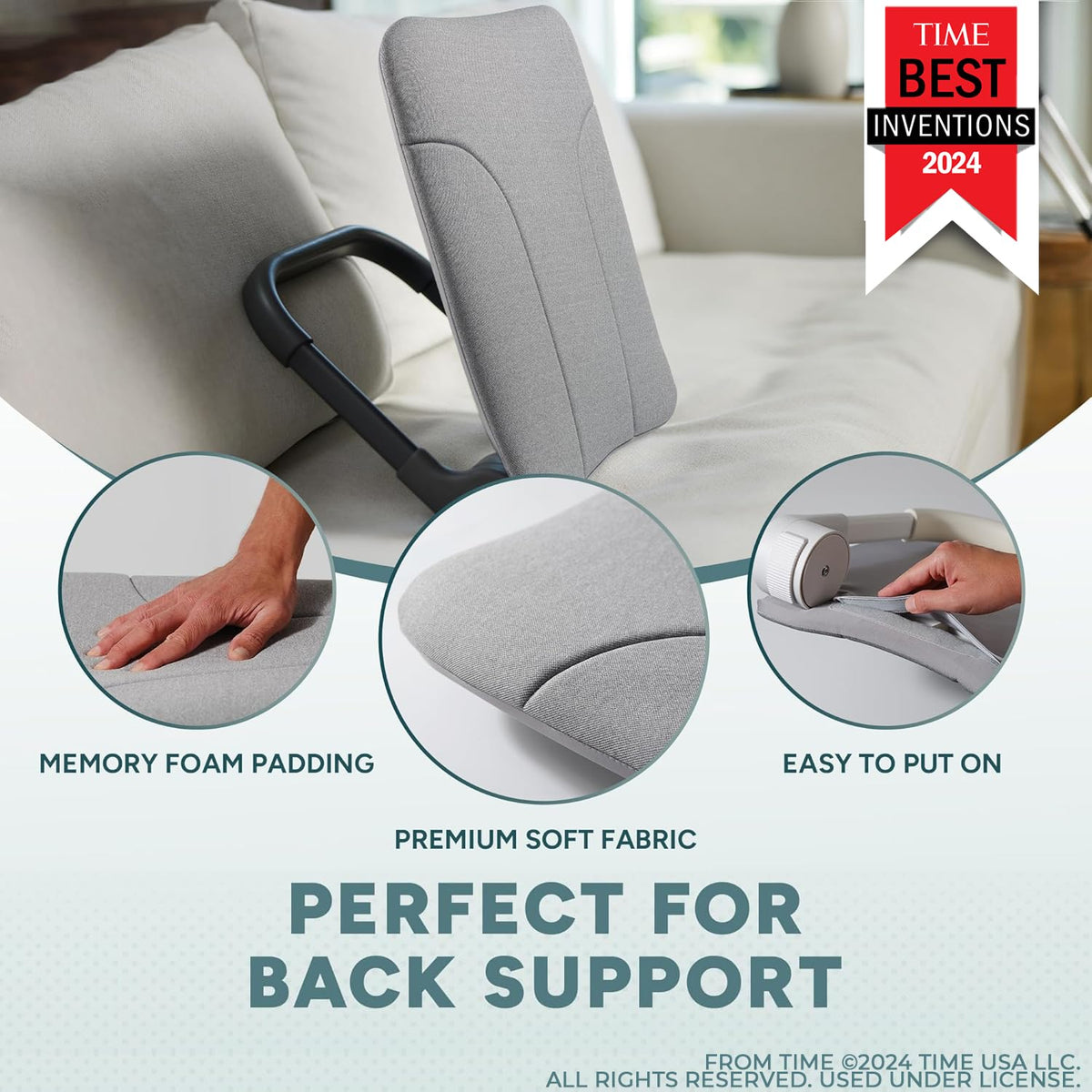 Ready Rocker Office Chair READY ROCKER Deluxe Slate | Adjustable Ergonomic Portable Rocker | Bac ...