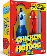 Chicken vs Hotdog Flipping Hilarious Party Game - Kids, Teens, Adults
