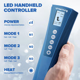 UMARMUNG Air Compression Leg Massager with Heat - Pain Relief & Circulation Booster for Foot, Calf, Knee and Thigh - Gifts for Men, Women, Dad, Mom for Mother's Day, Father's Day, Birthdays, Christmas