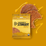 Honey Stinger Organic Honey Waffle, Energy Stroopwafel for Exercise, Endurance and Performance, Sports Nutrition for Home & Gym, Pre & During Workout, Box of 24 Waffles