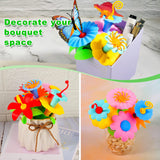 Toys Gifts for Toddlers Boys Girls Age 2 3 4 5 6,167 PCS Dinosaur Flower Garden Building Blocks,STEM Fine Motor Skill Stacking Games,Christmas First 1st Birthday Gifts for Preschool Kids 2+ Years Old