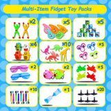1000 Pcs Party Favors for Kids, Fidget Toys Bulk, Prizes for Kids, Fidget Stocking Stuffers Birthday Party Gifts, Carnival Treasure Classroom Prizes Box, Goodie Bag Stuffers