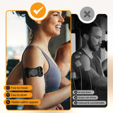 Comfytemp Wireless TENS Unit 30 Modes Muscle Stimulator for Pain Relief, FSA HSA Eligible 2 Packs Rechargeable TENS Machine with Remote, Pulse Muscle Stimulator for Back Shoulder Sciatica (4pads)