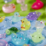 Faunamancy 200 Pcs Mini Resin Animals Figurines Bulk,200 Styles Tiny Animals Variety Pack for Fairy Garden Landscape,Hide Crafts Decor