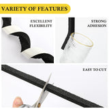 fowong Air Conditioner Window Seal Kit 1" x 1" – Neoprene Foam Tape Weather Stripping for Window AC Units, Blocks Hot Air, Drafts & Noise, 13FT (6.5FT x 2 Rolls, Black)