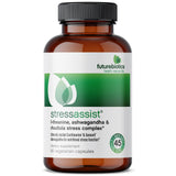 Futurebiotics Stressassist L-theanine Ashwagandha and Rhodiola Rosea Stress Complex - Natural Nutritional Stress Function, 90 Vegetarian Capsules