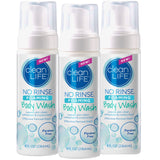 No-Rinse Foaming Body Wash, 8 fl oz (Pack of 3): The Original Formulas, Leaves Skin Clean, Refreshed and Moisturized - Effective Perineal Wash in a Rinse-Free Formula