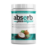 Absorb Plus Vegan Isolate Protein - Gut Health, Nutritional Support, Natural Ingredients, Non-GMO, Gluten-Free, Organic Sprouted Rice Protein (2.2 lbs, Unsweetened Coco-Choc)