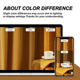 Topfinel Velvet Blackout Curtains Gold Brown Room Darkening Soundproof Insulated Curtains 84 Inch Long, Mordern Luxury Drapes for Living Room, Thick Back Tab Rod Pocket 2 Panels Christmas Winter Decor