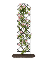 Giant Trellis, 108” high (9’ Tall) by 28” Wide Trellis with Arched top - by Meranti Home + Garden