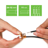 Wago 221-412 Lever-Nuts 2 Conductor Compact Connectors 100 PK