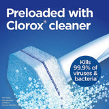Clorox ToiletWand Disinfecting Refills, Rainforest Rush, 30 Ct (Package May Vary)