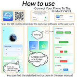 WINSD Memory Sphere Lamp 2.7" Crystal Ball Video Player Memory Orb Lamp Personalized Uploadable Videos & Photos Video Gift for Couples Friends Anniversary Birthday Christmas Gifts