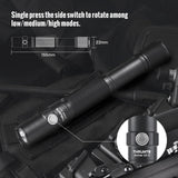 ThruNite Archer 1A LED Flashlight - 312 Lumens AA Flashlight, Waterproof, Compact Portable, and Durable Light for Everyday Carry(EDC) Camping, Hiking, and Emergencies - Cool White (Cool White)